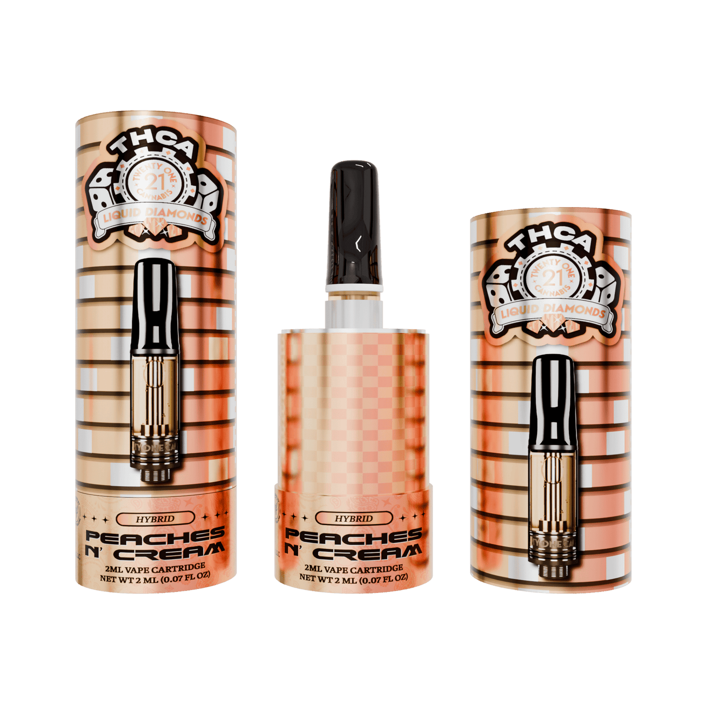 Twenty One THC-A Cartridge 2mL (6/pack) [DROPSHIP]