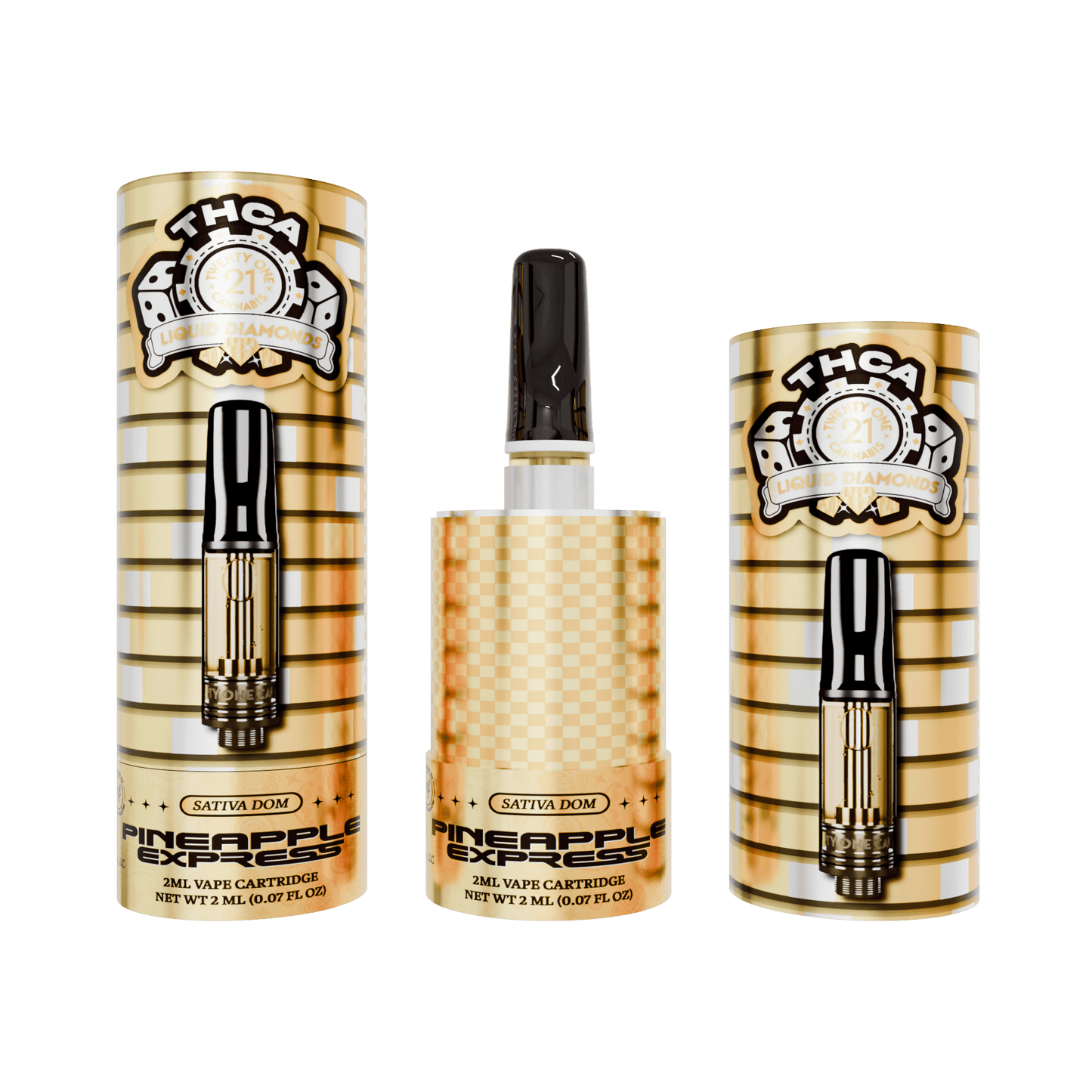 Twenty One THC-A Cartridge 2mL (6/pack) [DROPSHIP]