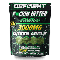 D8 Flight F*ckin Hitter Exotics Gummies Bag 3000mg 10ct (SINGLE) [DROPSHIP]