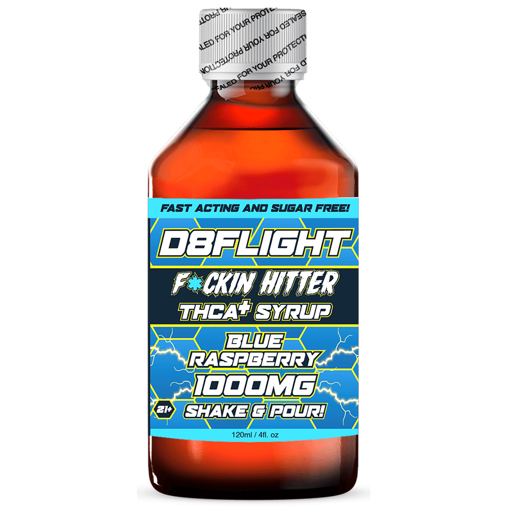 D8 Flight F*ckin Hitter THCA Syrup 1000mg (SINGLE) [DROPSHIP]