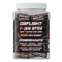 D8 Flight F*ckin Hitter Gummies Jar 300mg 25ct (SINGLE) [DROPSHIP]