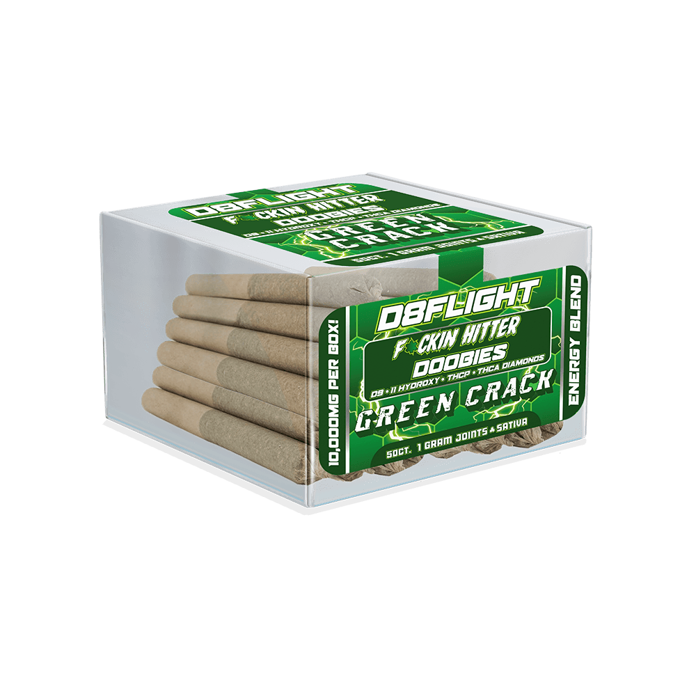 D8 Flight F*ckin Hitter Pre Roll Jar 200mg 50ct (SINGLE) [DROPSHIP]