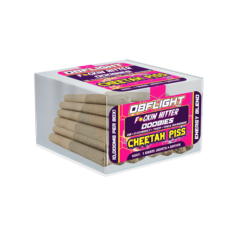D8 Flight F*ckin Hitter Pre Roll Jar 200mg 50ct (SINGLE) [DROPSHIP]