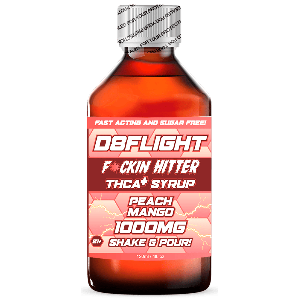 D8 Flight F*ckin Hitter THCA Syrup 1000mg (SINGLE) [DROPSHIP]