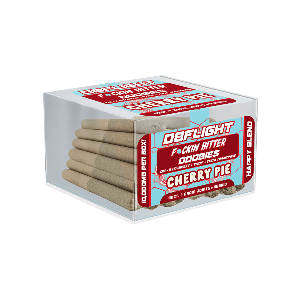 D8 Flight F*ckin Hitter Pre Roll Jar 200mg 50ct (SINGLE) [DROPSHIP]