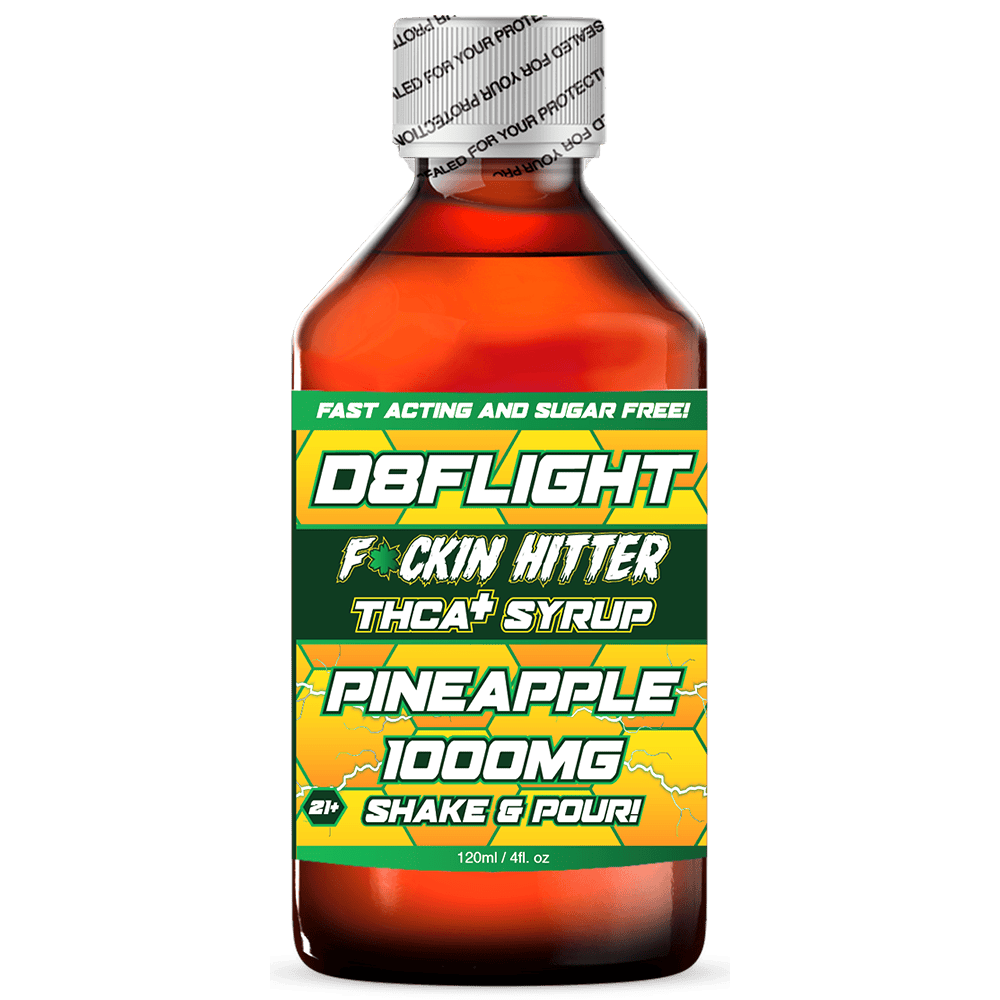 D8 Flight F*ckin Hitter THCA Syrup 1000mg (SINGLE) [DROPSHIP]