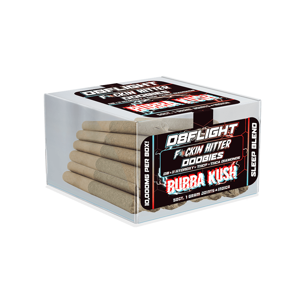 D8 Flight F*ckin Hitter Pre Roll Jar 200mg 50ct (SINGLE) [DROPSHIP]
