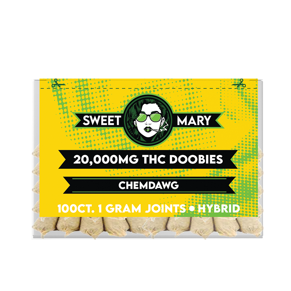 Sweet Mary THC Doobies 20000mg (100/pack) [DROPSHIP]