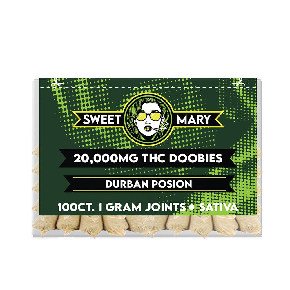 Sweet Mary THC Doobies 20000mg (100/pack) [DROPSHIP]