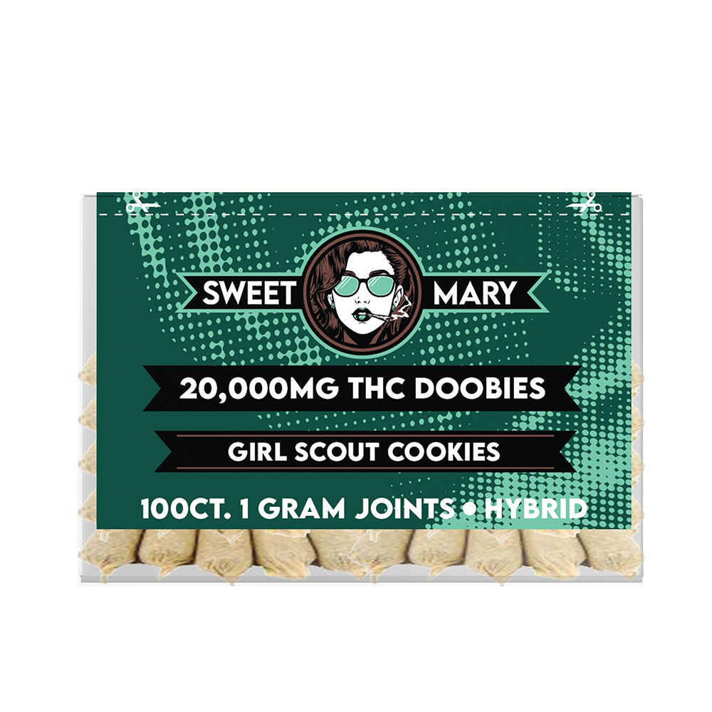 Sweet Mary THC Doobies 20000mg (100/pack) [DROPSHIP]