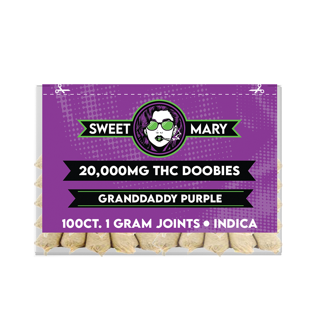 Sweet Mary THC Doobies 20000mg (100/pack) [DROPSHIP]