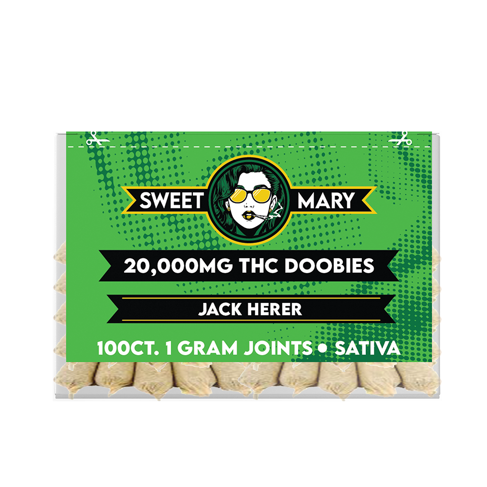 Sweet Mary THC Doobies 20000mg (100/pack) [DROPSHIP]