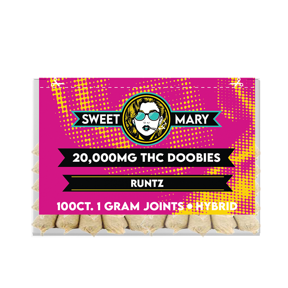 Sweet Mary THC Doobies 20000mg (100/pack) [DROPSHIP]
