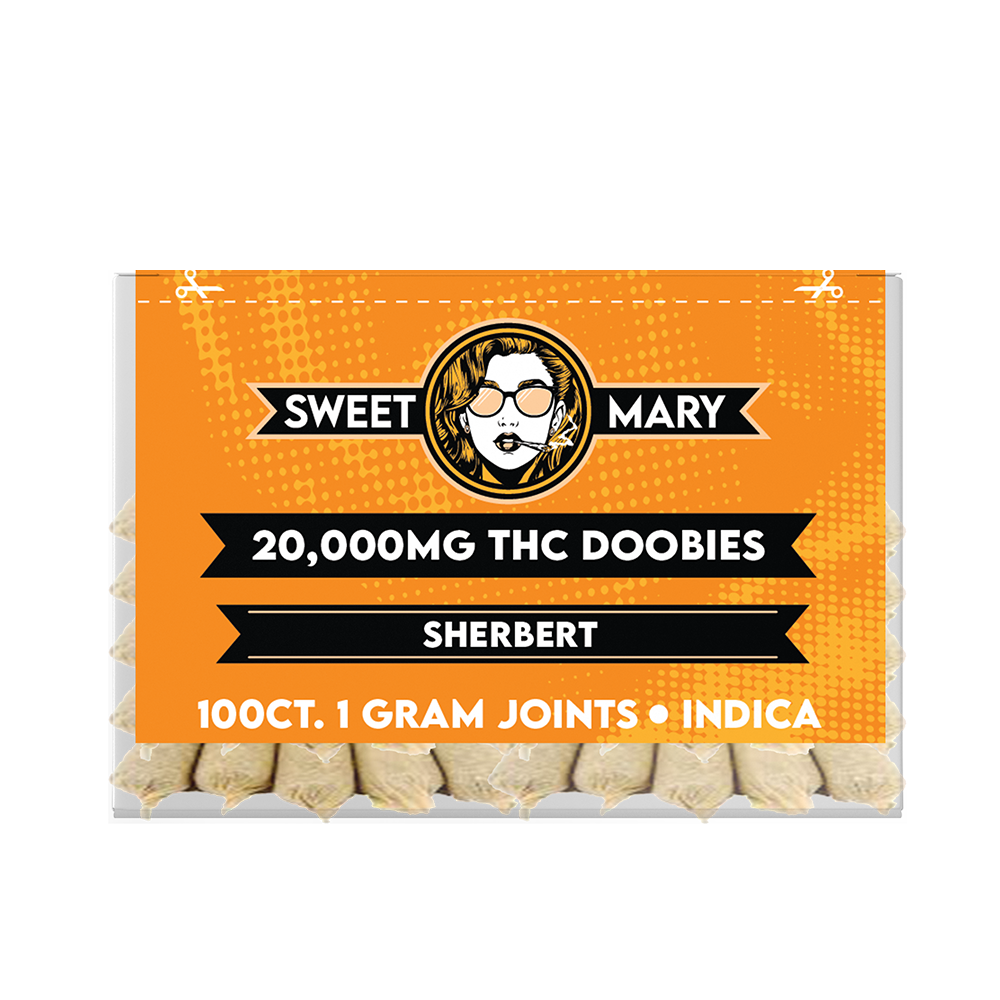 Sweet Mary THC Doobies 20000mg (100/pack) [DROPSHIP]