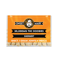 Sweet Mary THC Doobies 20000mg (100/pack) [DROPSHIP]