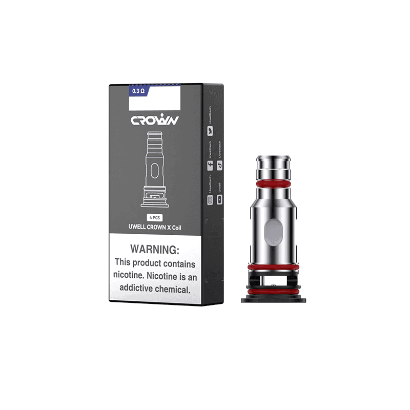 Uwell Crown X Replacement Coils (4/pack)
