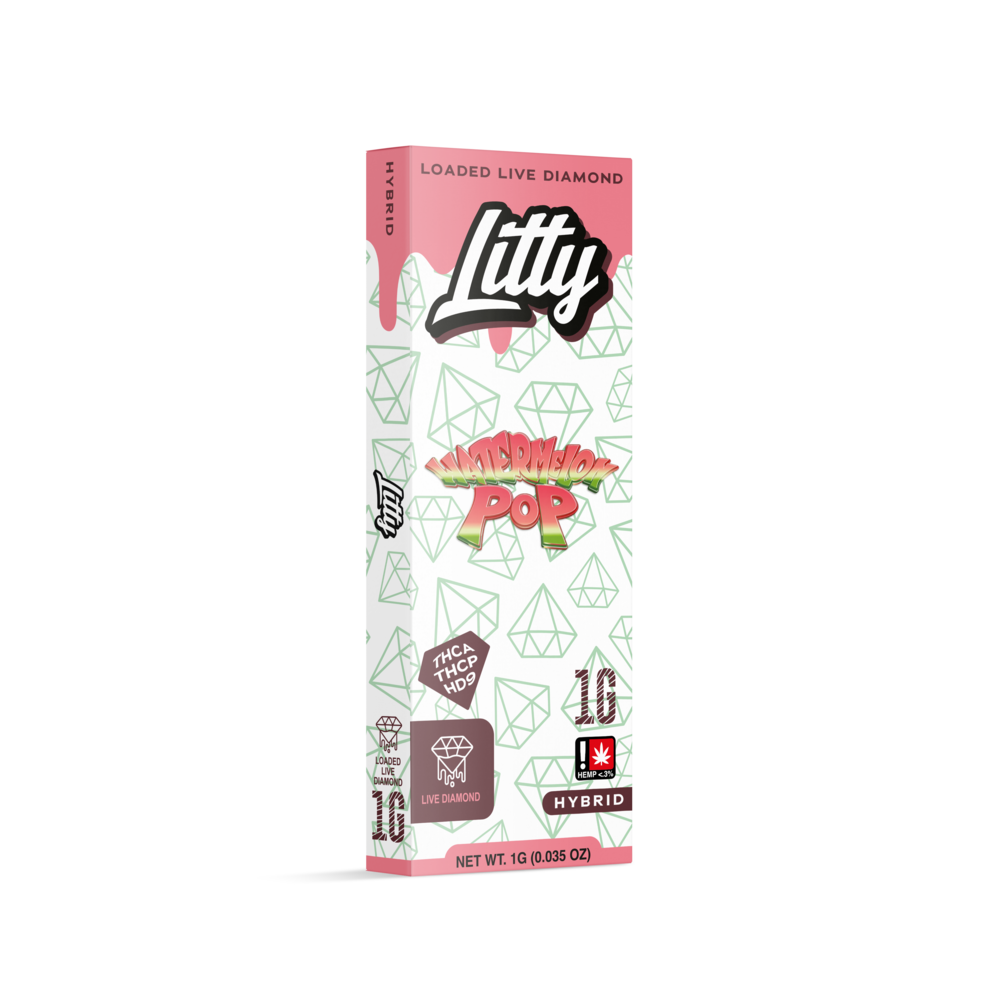 Litty THC-A Live Diamond Disposable 1g (5/Pack) [DROPSHIP]