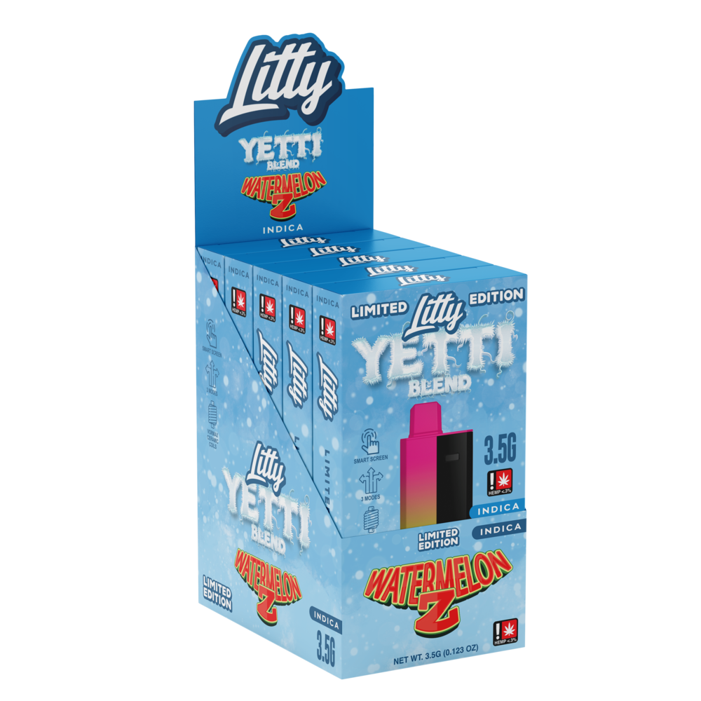 Litty Yetti Blend THC-P Disposable 3.5g (5/Pack) [DROPSHIP]
