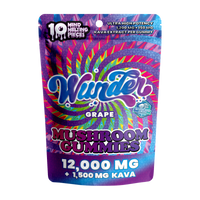 Wunder Ultra High Potency Entheogenic Mushroom Gummies 12000mg 10ct (5/Pack) [DROPSHIP]