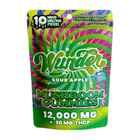 Wunder Ultra High Potency Entheogenic Mushroom Gummies 12000mg 10ct (5/Pack) [DROPSHIP]