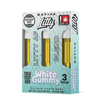 Litty AF Blend THC-A Cartridge 1g 3ct (5/Pack) [DROPSHIP]