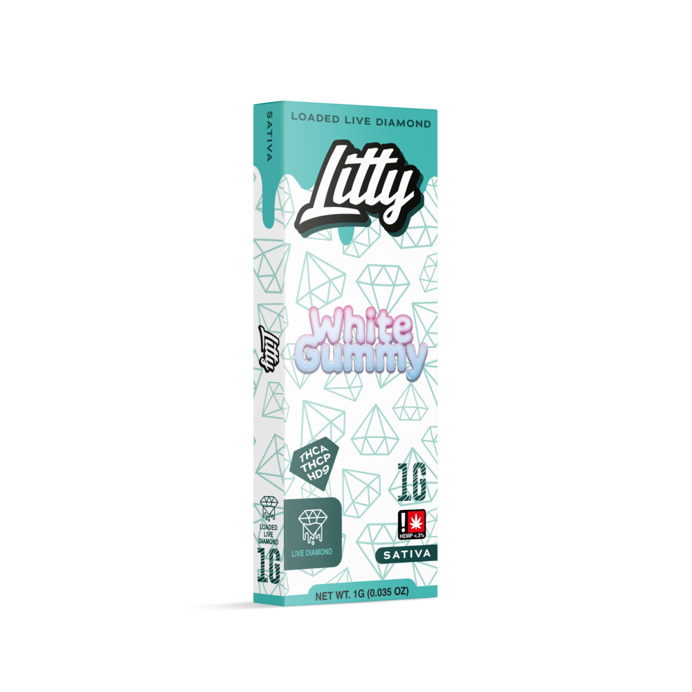 Litty THC-A Live Diamond Disposable 1g (5/Pack) [DROPSHIP]