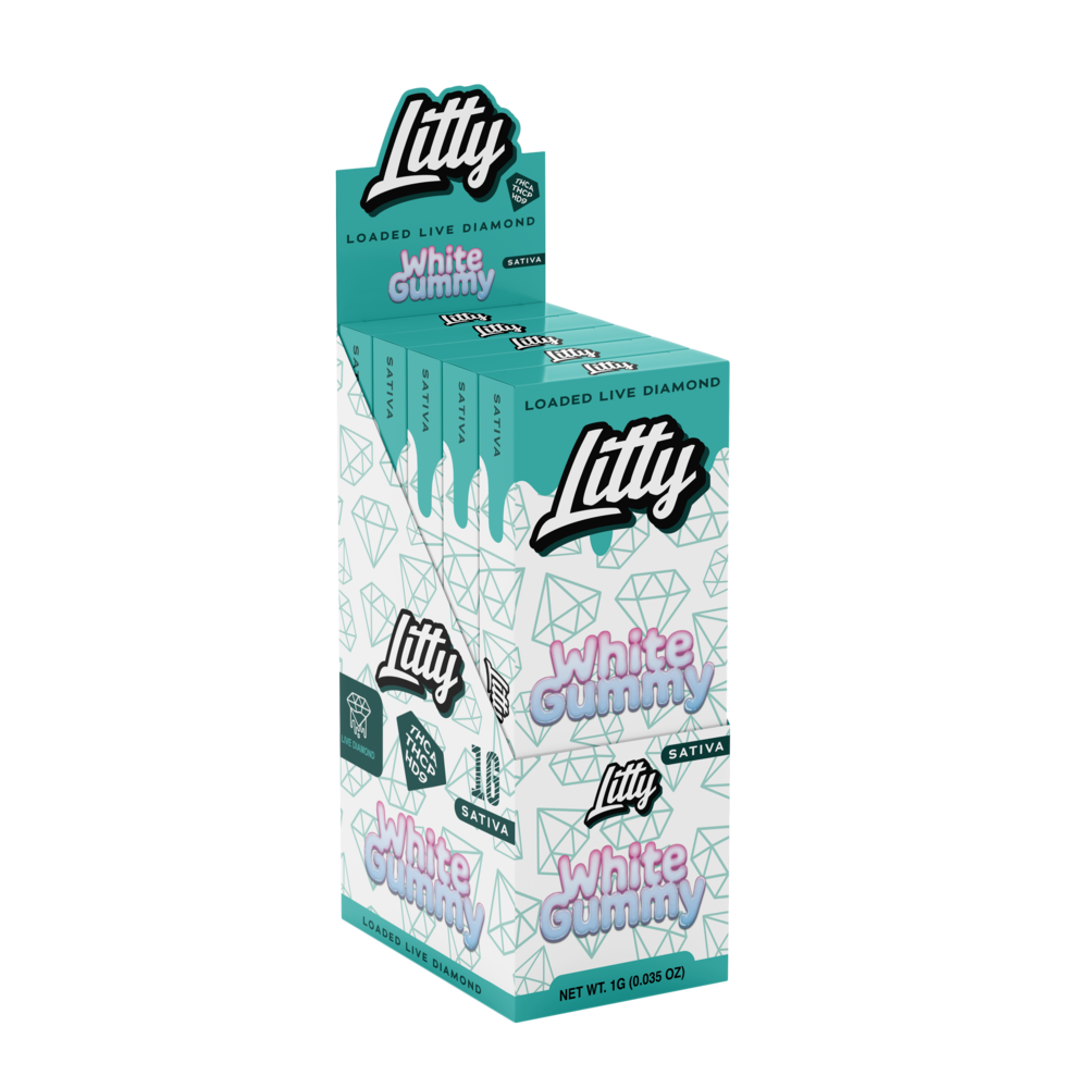 Litty THC-A Live Diamond Disposable 1g (5/Pack) [DROPSHIP]