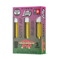 Litty AF Blend THC-A Cartridge 1g 3ct (5/Pack) [DROPSHIP]