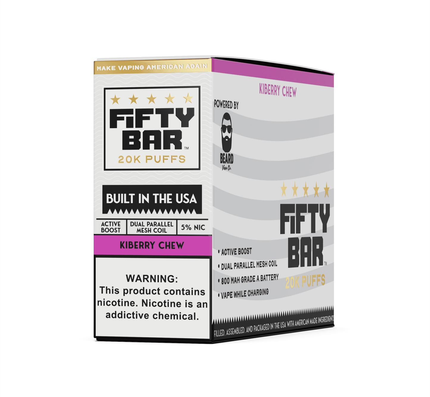 Fifty Bar V2 20K Disposable 16mL (5/pack)