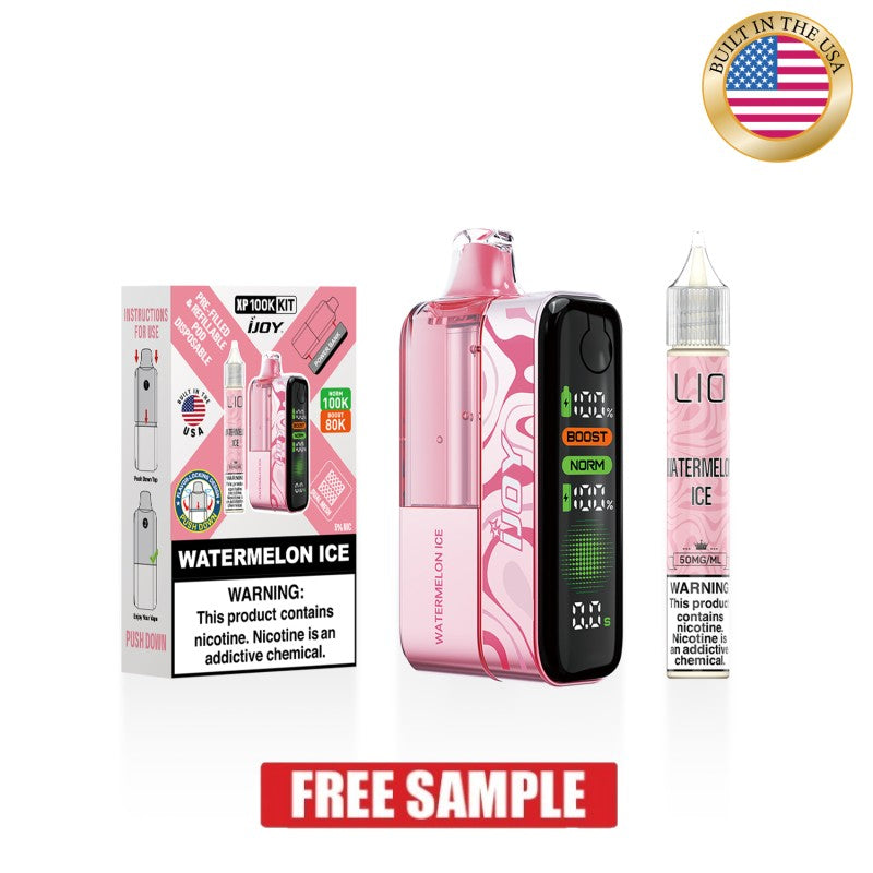 iJoy XP100K Disposable Kit 18mL SAMPLE (SINGLE) [TX Compliant]