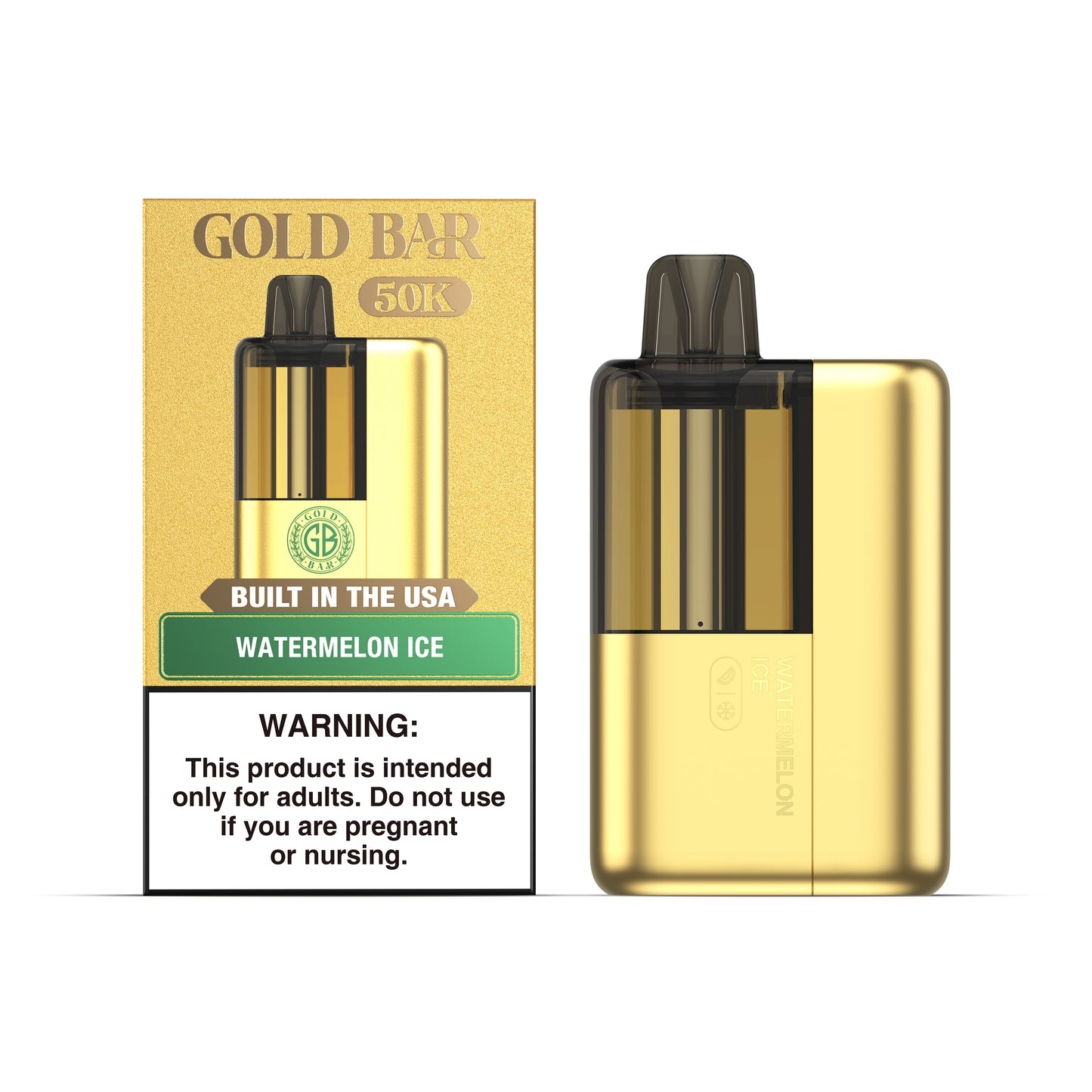 Gold Bar Max 50K Nixodine Disposable Kit (5/pack)