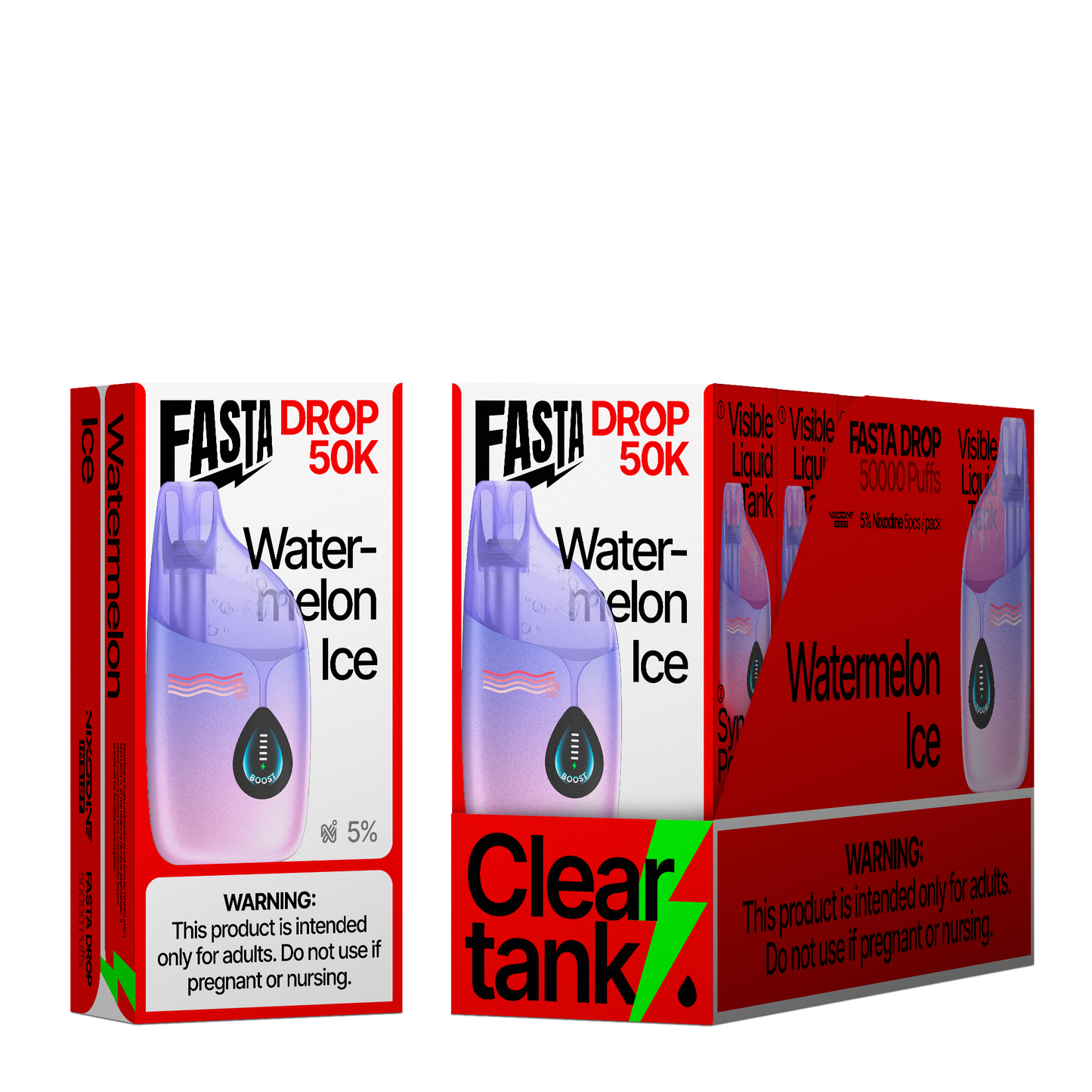 Fasta Drop 50K Disposable 25mL (5/pack)