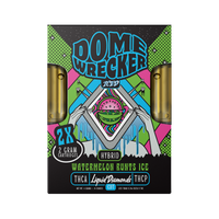 Domewrecker THC-A Liquid Diamonds Cartridge 2g 2ct (5/pack) [DROPSHIP]