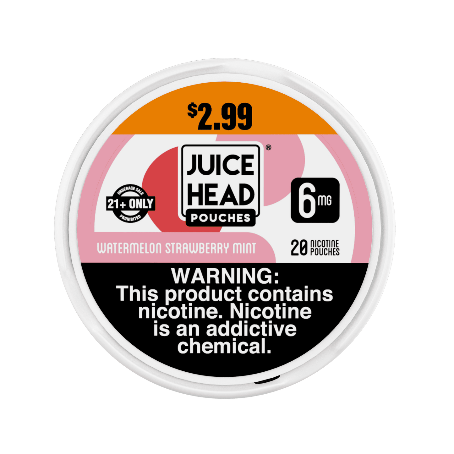 Juice Head Nicotine Pouches Pre Filled Display 50ct