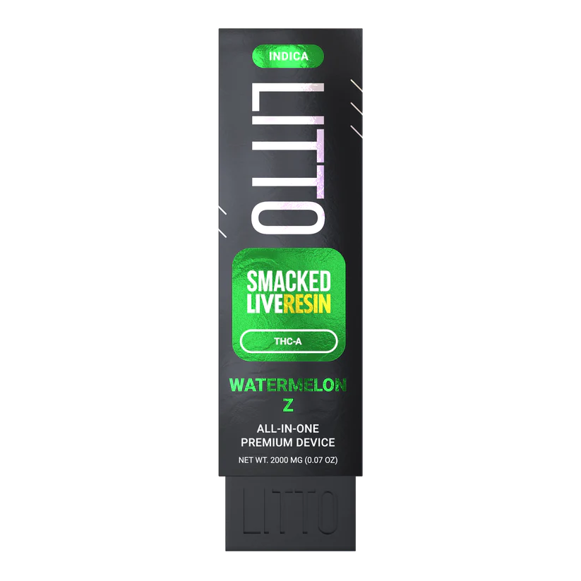 LITTO THC-A SMACKED Live Resin Disposable 2g  (SINGLE) [DROPSHIP]