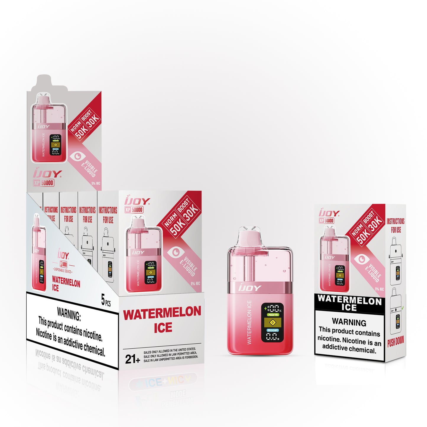 iJoy XP 50K Disposable 20mL (5/pack)