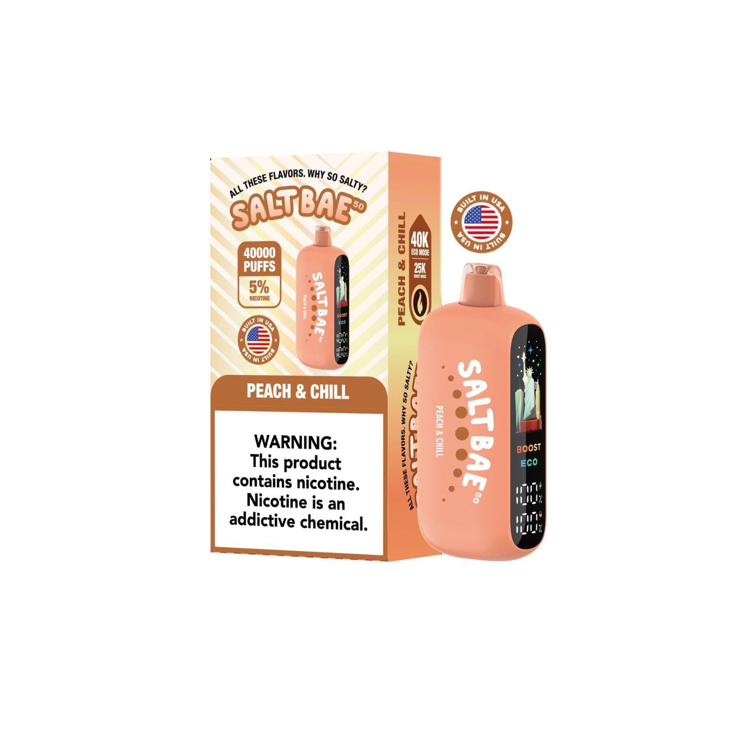 SaltBae 40K Disposable 18mL (5/pack)