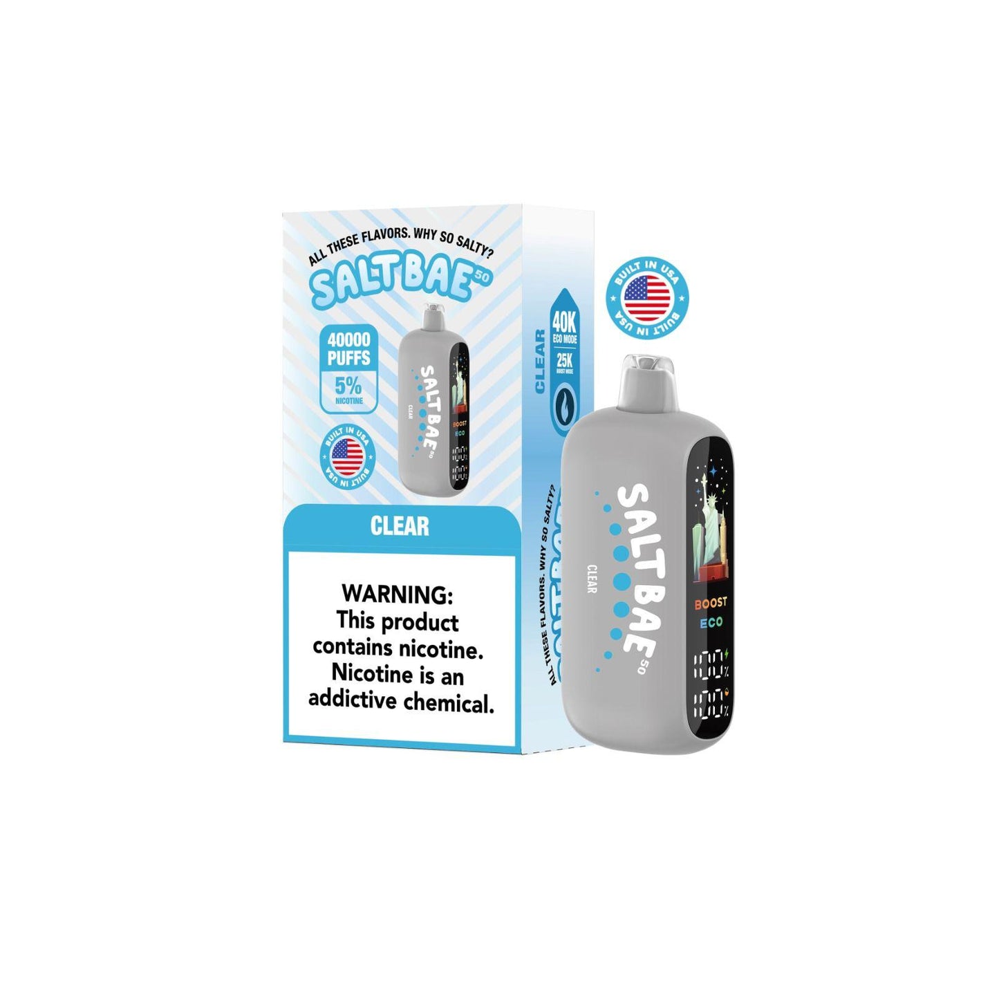 SaltBae 40K Disposable 18mL (5/pack)