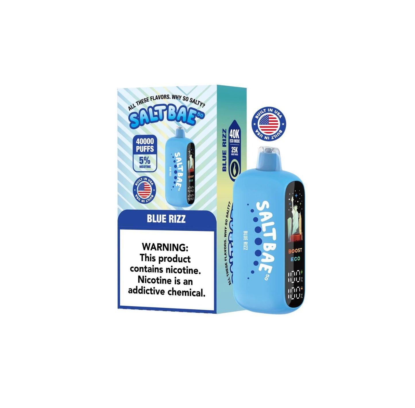 SaltBae 40K Disposable 18mL (5/pack)