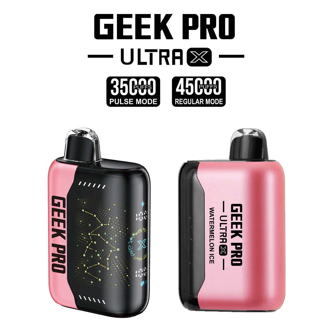 Geek Pro Ultra X 45K Disposable 30mL (5/pack) [TX Compliant]