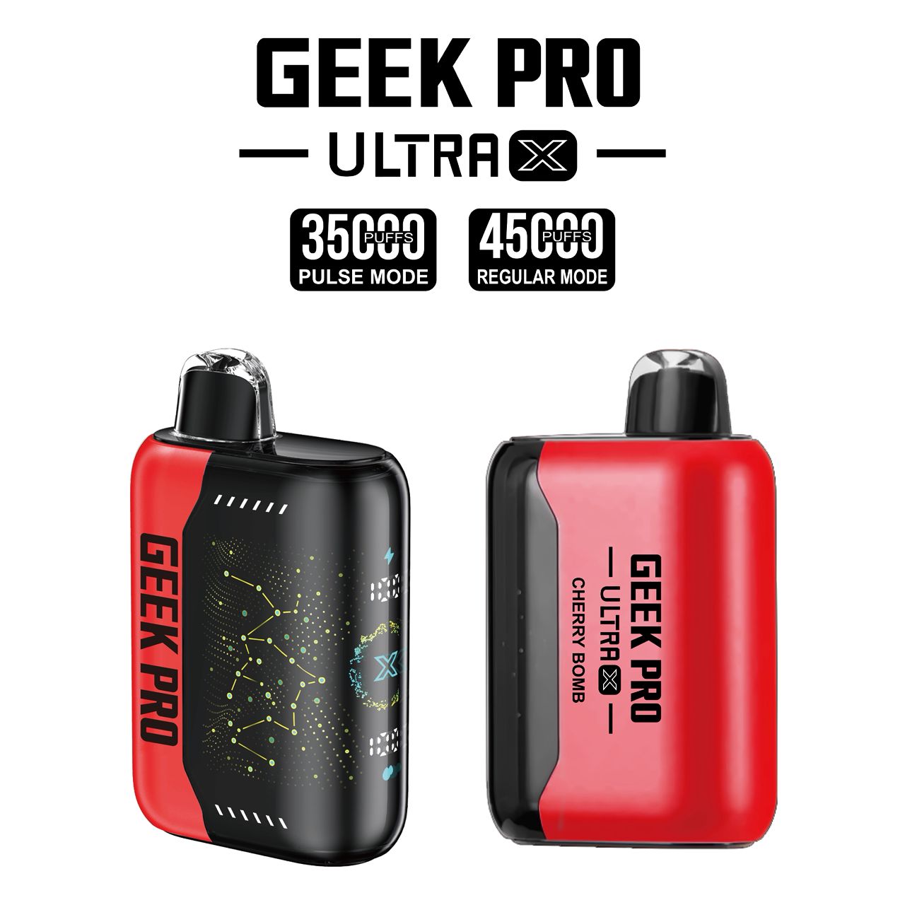 Geek Pro Ultra X 45K Disposable 30mL (5/pack) [TX Compliant]