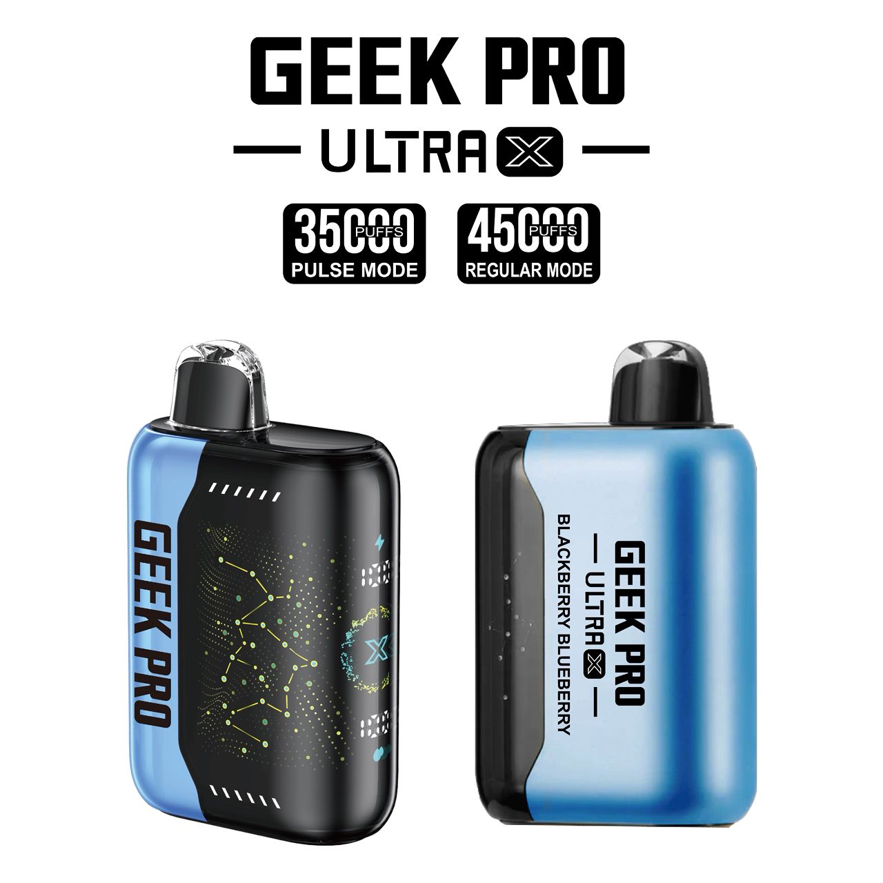 Geek Pro Ultra X 45K Disposable 30mL (5/pack) [TX Compliant]
