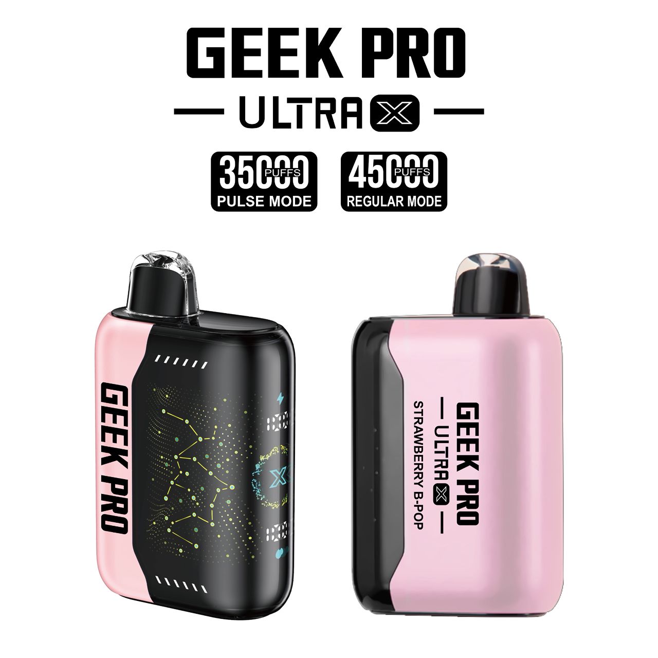 Geek Pro Ultra X 45K Disposable 30mL (5/pack) [TX Compliant]