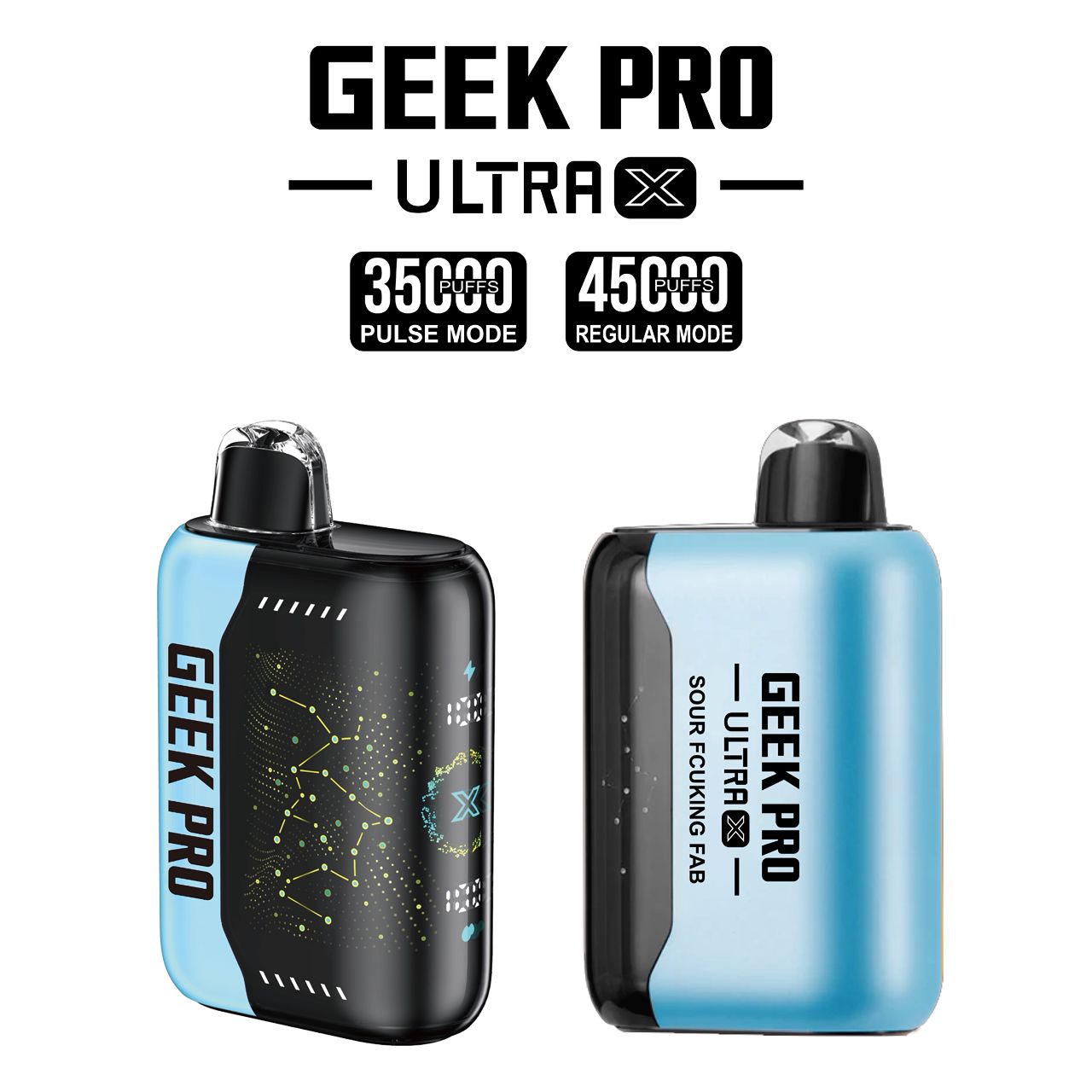 Geek Pro Ultra X 45K Disposable 30mL (5/pack) [TX Compliant]