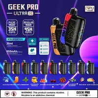 Geek Pro Ultra X 45K Disposable 30mL (5/pack) [TX Compliant]