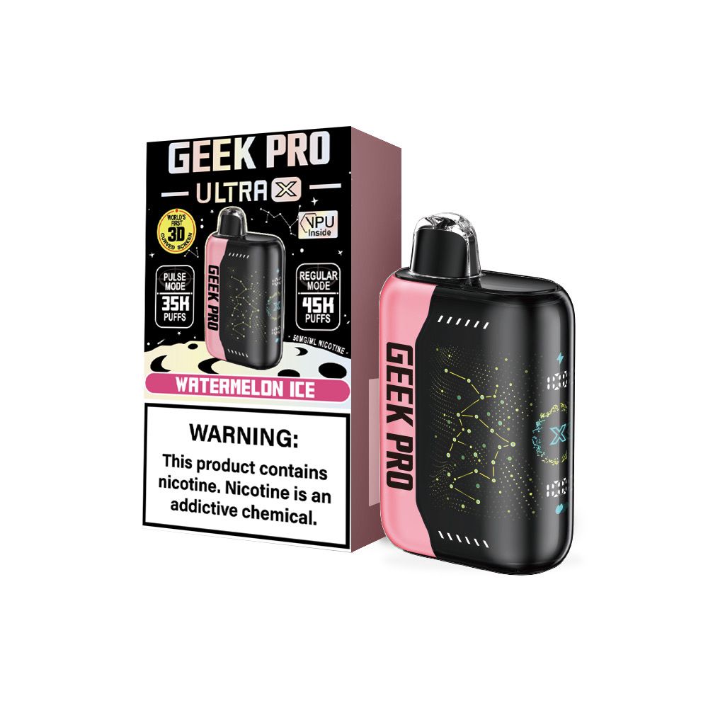 Geek Pro Ultra X 45K Disposable 30mL (5/pack) [TX Compliant]