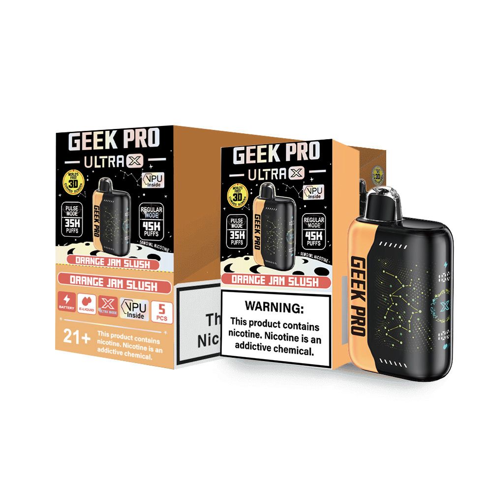 Geek Pro Ultra X 45K Disposable 30mL (5/pack) [TX Compliant]