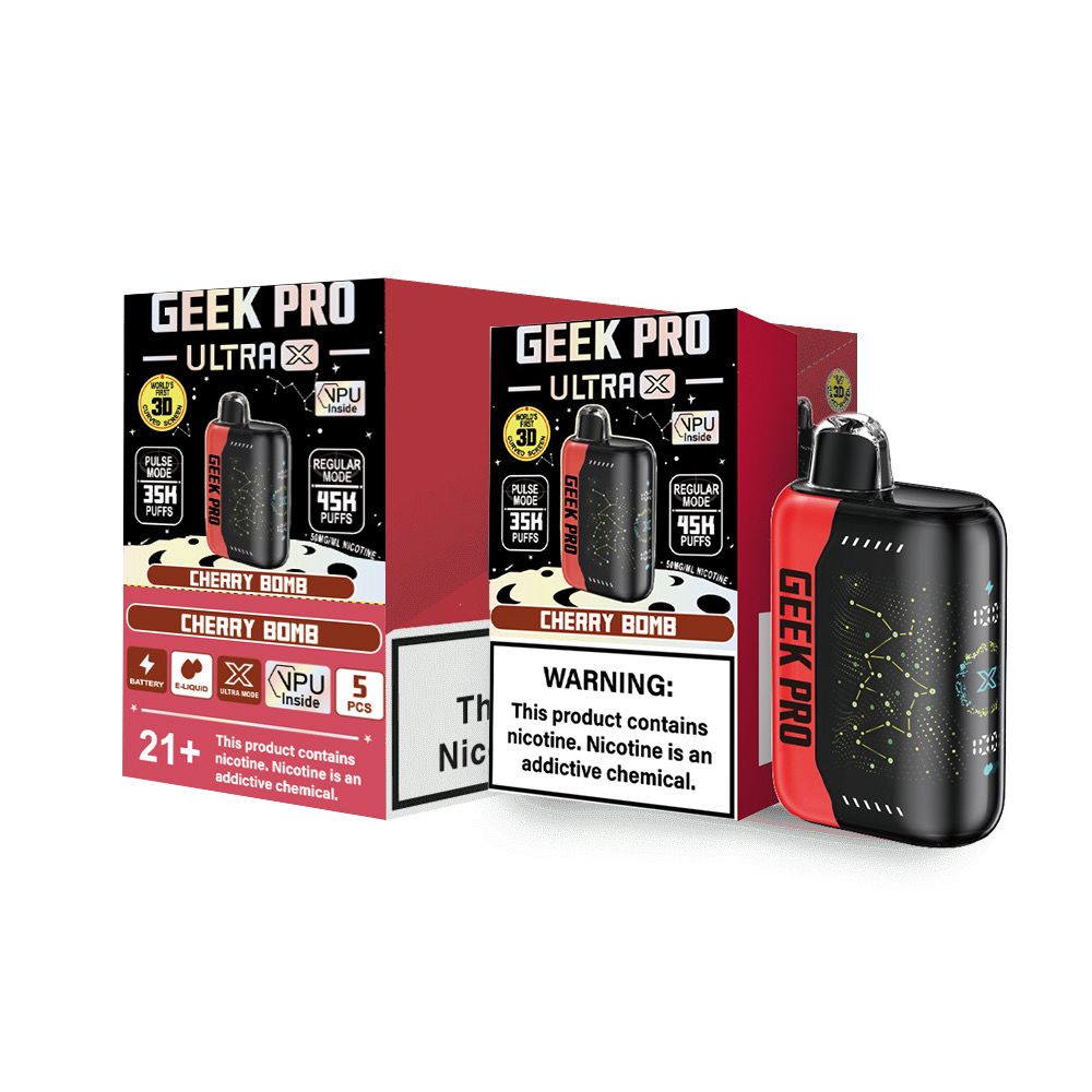 Geek Pro Ultra X 45K Disposable 30mL (5/pack) [TX Compliant]
