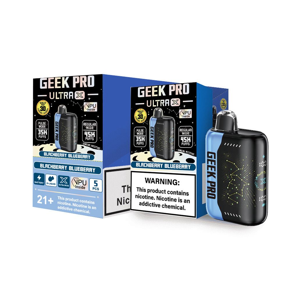 Geek Pro Ultra X 45K Disposable 30mL (5/pack) [TX Compliant]