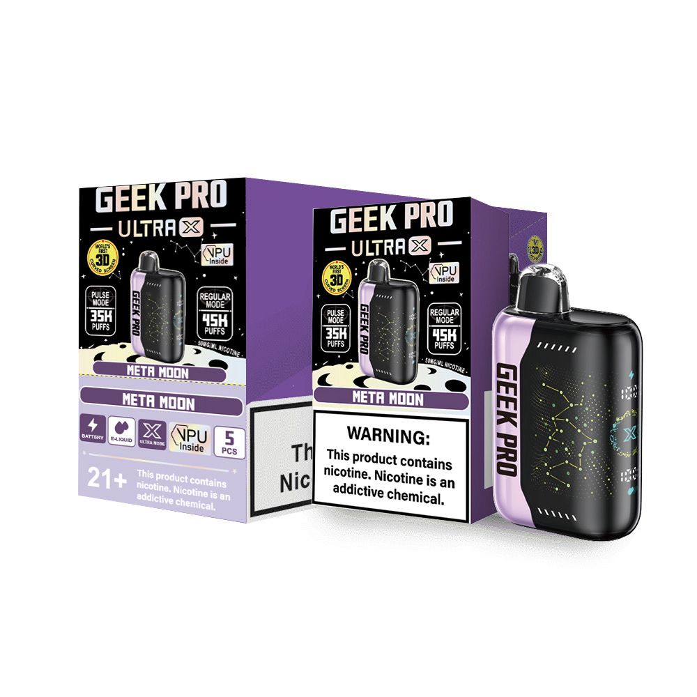 Geek Pro Ultra X 45K Disposable 30mL (5/pack) [TX Compliant]